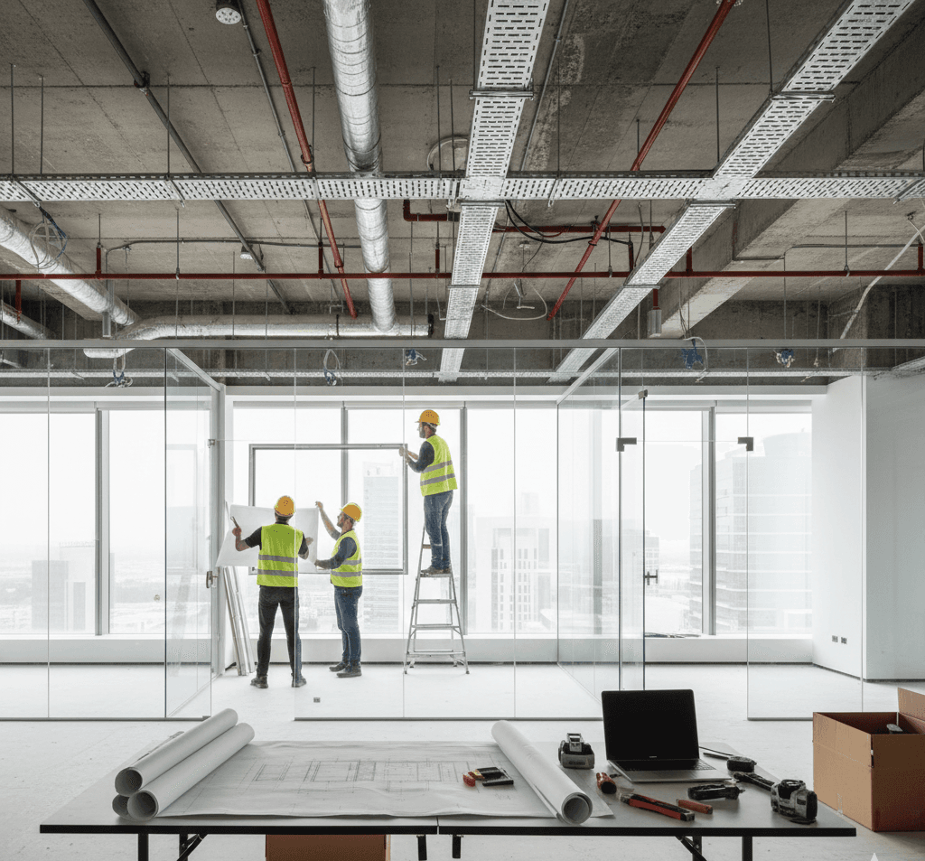 Office Fit-Out in Progress