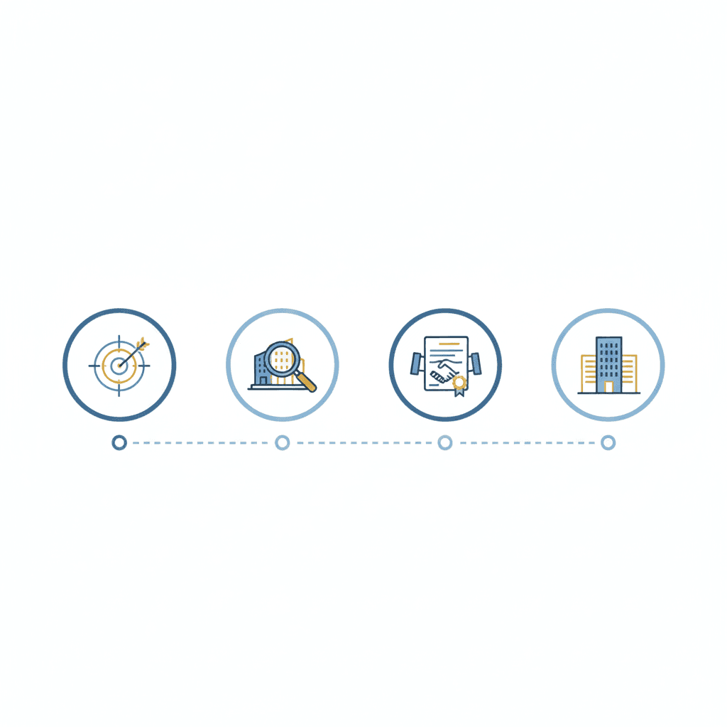 Investment process timeline